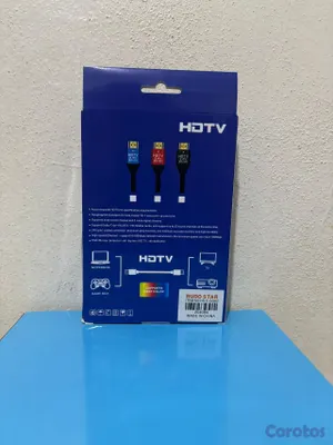 computadoras y laptops - Cable HDMI 1.5 Metros HDTV 2.0 para 4K Ultra HD con Conexión de Alta Definición. 4