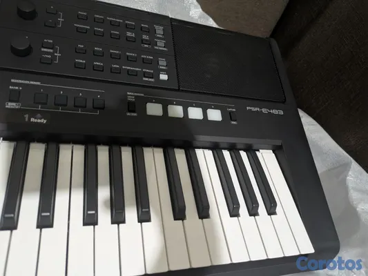 instrumentos musicales - Piano Yamaha Psr 483 9