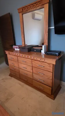 muebles y colchones - Juego de habitación caoba 80x80 2