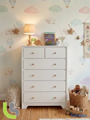 muebles y colchones - Biuro de 5 gavetas  3