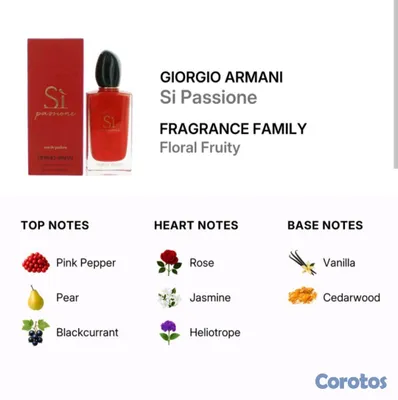 salud y belleza - Giorgio Armani - Si Passione Eau de Parfum 100ml Sin caja como nuevo  7