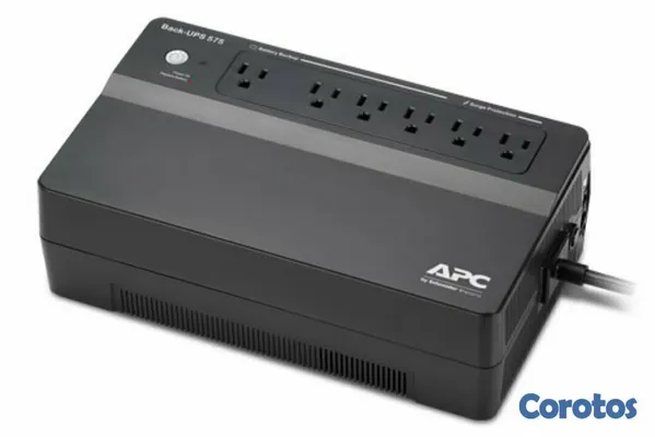 otros electronicos - UPS APC BE425M-LM BACK-UPS ES, 0.425KVA (425VA) 255 WATTS, LAM, 6 OUTLET / ENTRA 2