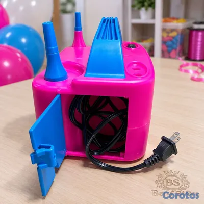 decoración y accesorios - Inflador Eléctrico de Globos, Ideal para Cumpleaños y Eventos | Máquina Globos.  2