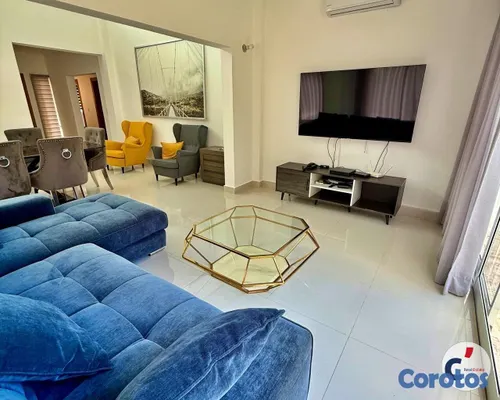 casas - Villa amueblada con piscina  Vista Cana · Ref 1512 7