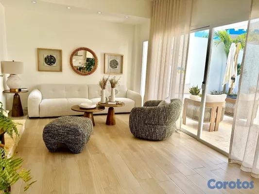 casas vacacionales y villas - Villa de Diseño con Piscina en Complejo Cerrado – Las Terrenas 12