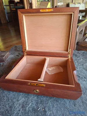 muebles y colchones - Cofre pequeño en caoba. 2
