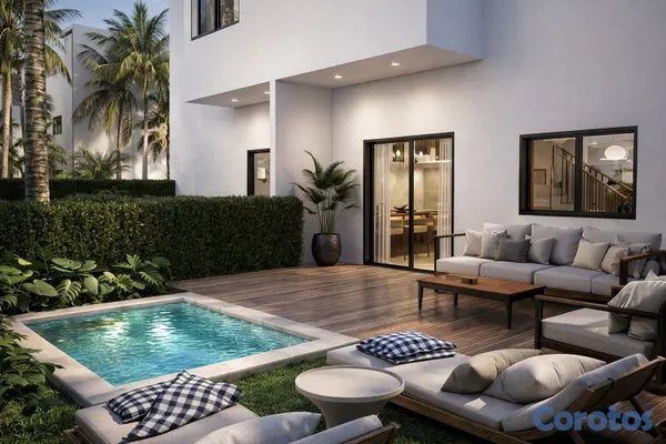 casas - Villas tipo Townhouse y Duplex en venta en Punta C 3