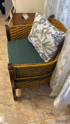 muebles y colchones -  Muebles en Mimbre y Rattan en caoba  5