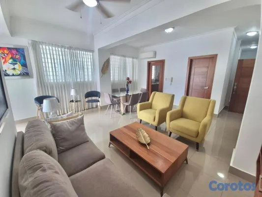 apartamentos - Apartamento Amueblado en Bella Vista Sur 4