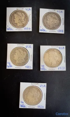 hobby y coleccion - Monedas USA Dollar Morgan 2