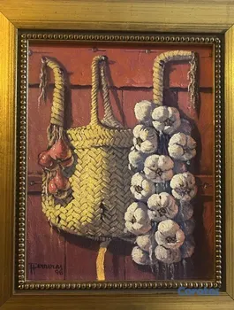 arte y antigüedades - Obra de Arte Original Ferreras – Bodegón 1998