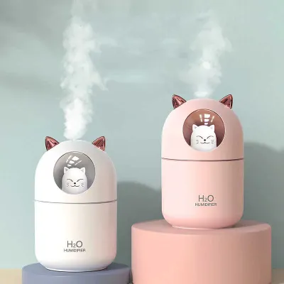otros electronicos - Humidificador  aromaterapia difusor de aceite con USB, purificador de aire 300ML 3