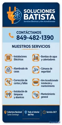 construccion e industrial - soluciones Batista.
servicios delectricos  3
