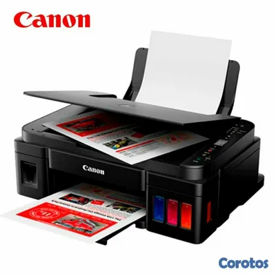 impresoras y scanners - MULTIFUNCIONAL WIFI CANON G3110 TINTA CONTINUA DE FABRICA ,COPIA,IMPRIME,ESCANE 2