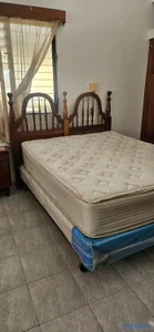Venta Cama King en Caoba 