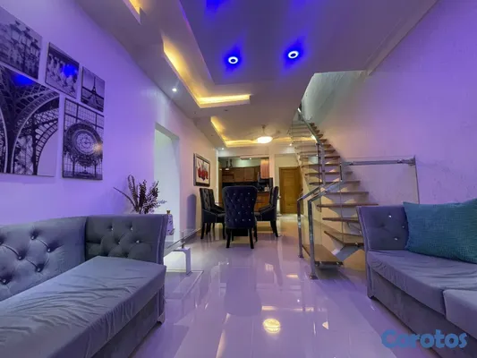 penthouses - Amplio Penthouse en venta amueblado (224mts2) de dos niveles en el Cacique 8