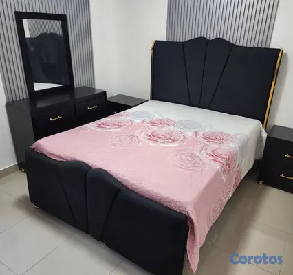 muebles y colchones - Juego de habitación diferente colores en oferta 4