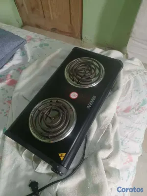 cocina - Estufa electrica de dos hornillas totalmente nueva 2