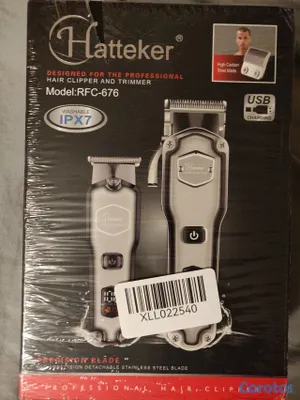 salud y belleza - Disponible juego de  máquina de recortar manca HatteKer modelo RFC-676 sellado  3