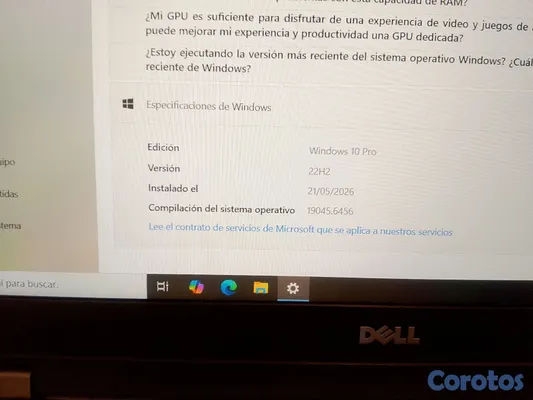 computadoras y laptops - Laptop Dell Latitud pantalla grande, 15,6 pulgadas  10