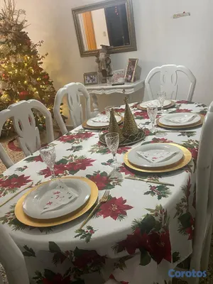 decoración y accesorios - Juego de comedor 6 sillas, en caoba (Para restaura 2