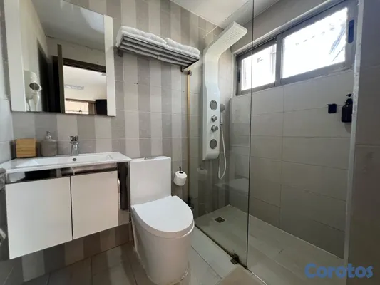 apartamentos - vendo totalmente amueblado bella vista sur ideal para invertir piso 11 una hab  9