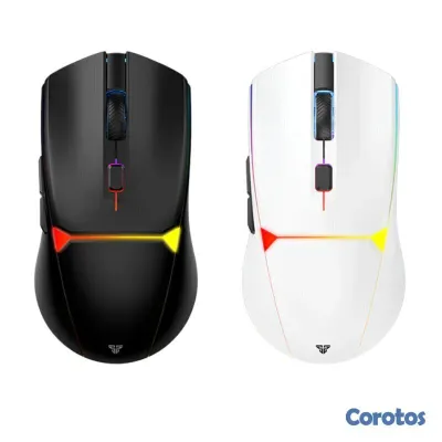 computadoras y laptops - MOUSE RECARGABLE  Fantech INALAMBRICO (Mod. WG7V2-NEGRO/BLANCO) 2.4ghZ 2