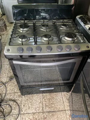electrodomesticos - estufa Whirlpool 30 pulgadas importada Medio uso buenas condiciones todo funcion 2