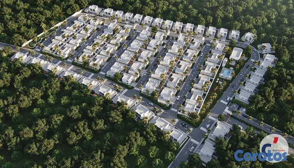 casas - Proyecto privado de villas en construcción en el m 12
