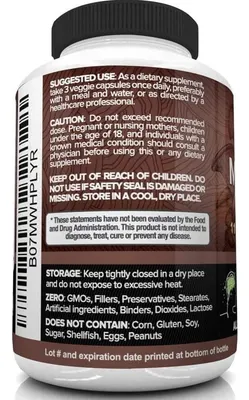 Salud y Equipamiento Médico - Suplemento De Hongos 2600 Mg Nootropico 11 Hongos 90 Cap 5