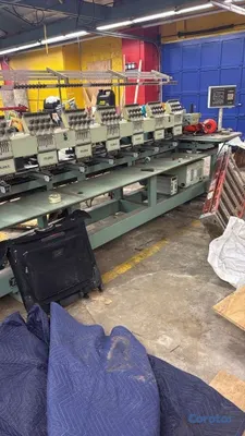 equipos profesionales - Bordadora Tajima Industrial – 18 Cabezas / 12 Hilos (Año 1997) 3