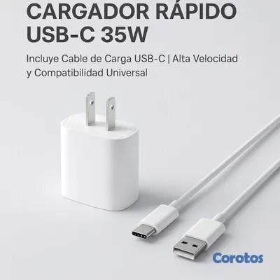celulares y tabletas - Cargador iPhone Lightning 20W Con Cable Incluido 2