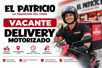 DELIVERY MOTORIZADO – EL PATRICIO