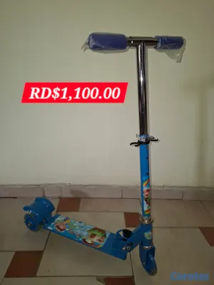 juguetes - Scooters Azul (ó) Patineta  3