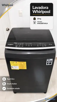 electrodomesticos - Lavadora Whirlpool 20 KG Automática Xpert Eco 4