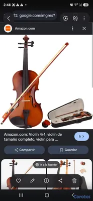 instrumentos musicales -  Violín 4/4 🎻 marca clarry 2