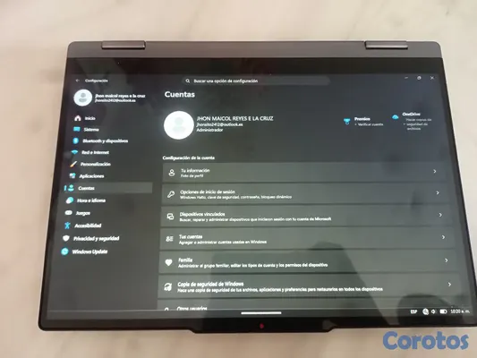 computadoras y laptops - Laptop Lenovo Ryzen 5 8645HS / 16GB RAM / Radeon 760M / 512GB SSD 5