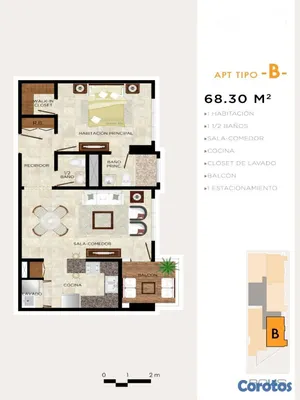 apartamentos - apartamentos en construcción 1 y2 H en Naco entrega 2020 desde US$ 125,000  7