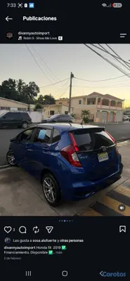 carros - HONDA FIT 2019 AMERICANO  8