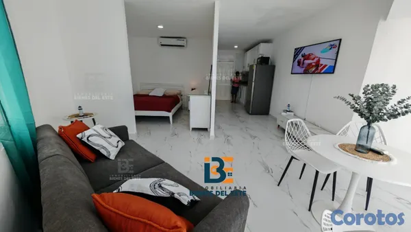 apartamentos - Se RENTA apartamento de una habitacion amueblado e 4