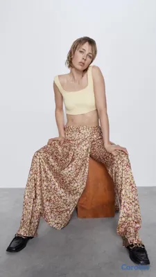 ropa para mujer - Pantalon ZARA con falda desmontable 4