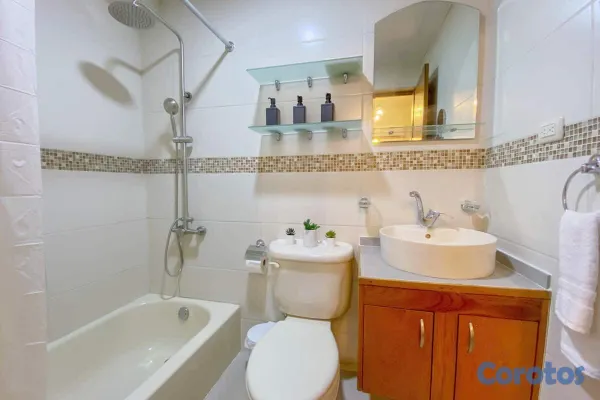 apartamentos - Alquiler / Renta Apartamento de 1 Hab. Gazcue Amue 2