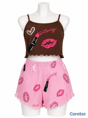 ropa para mujer - piyamas cortas damas y niñas. 12