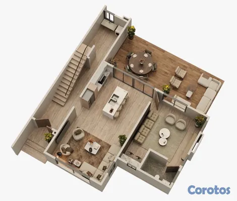 casas vacacionales y villas - Villa moderna en Las Ballenas a 600 m de la playa 11