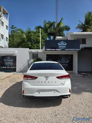 carros - HYUNDAI SONATA NEW RISE 2018 BLANCO GASOLINA 12