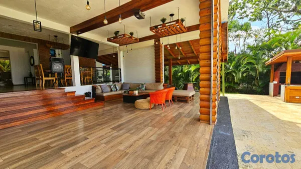 casas vacacionales y villas - Villa en Jarabacoa en Venta Amueblada con Amplio P 7