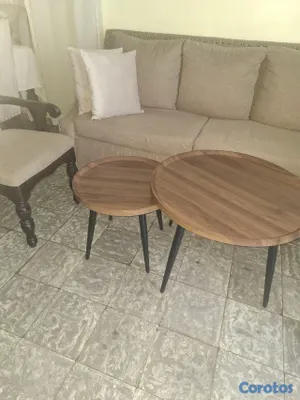 muebles y colchones - Juego de dos mesas de centro  2