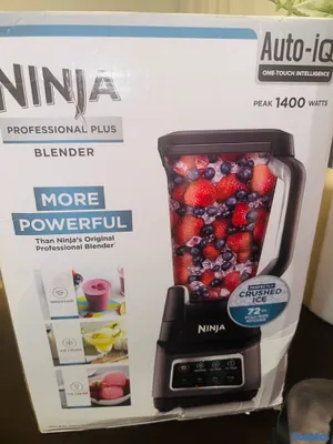 electrodomesticos - Base, tapa y cuchilla de licuadora Ninja 3