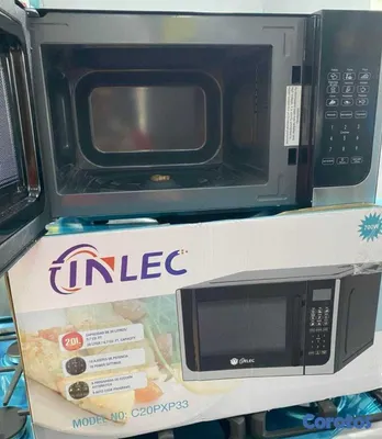electrodomesticos - Microondas Inlec 0.9 pies cúbicos 
25 litros 
Modelo E25PXP33
Pantalla digital
 2