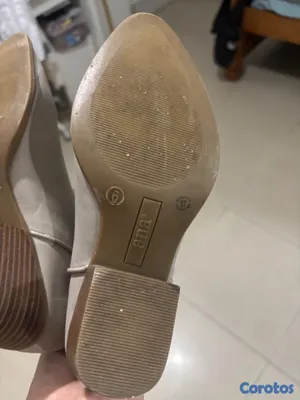 zapatos para mujer - Botas vaqueras de color Gris Arena 3